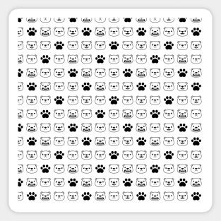 Bear Cute Pattern Design Phone Case Design Sticker